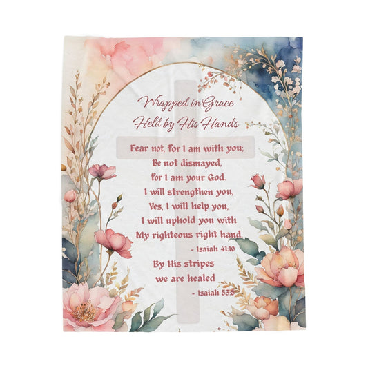 Introducing the “Wrapped in Grace” Prayer Blanket Collection – Comfort, Scripture & Strength
